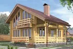 Загородный деревянный дом 98 м² — фото 3