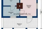 Баня из бревна 6 x 6 — фото 5