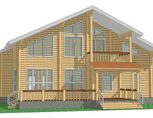 Просторный дом 283 м² — фотография построенного объекта