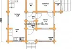 Бревенчатый дом 96 м² — фото 5