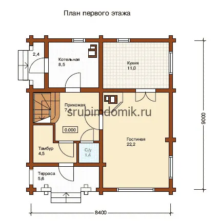 Загородный дом 114 м² — фото 4